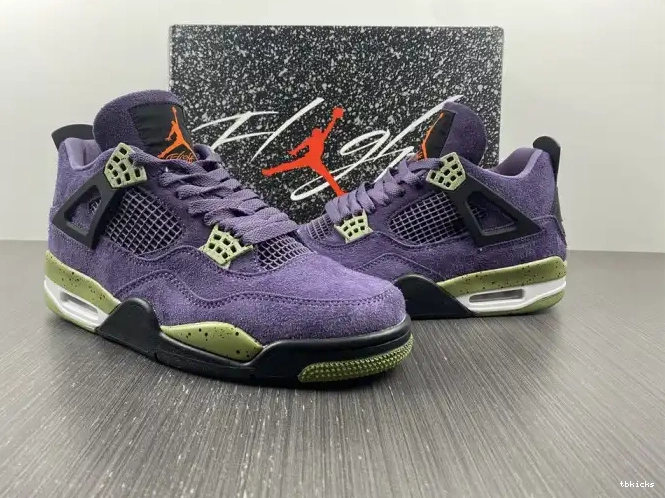 Rep TBK Purple Jordan AQ9129-500 Canyon 4 WMNS Air 0619